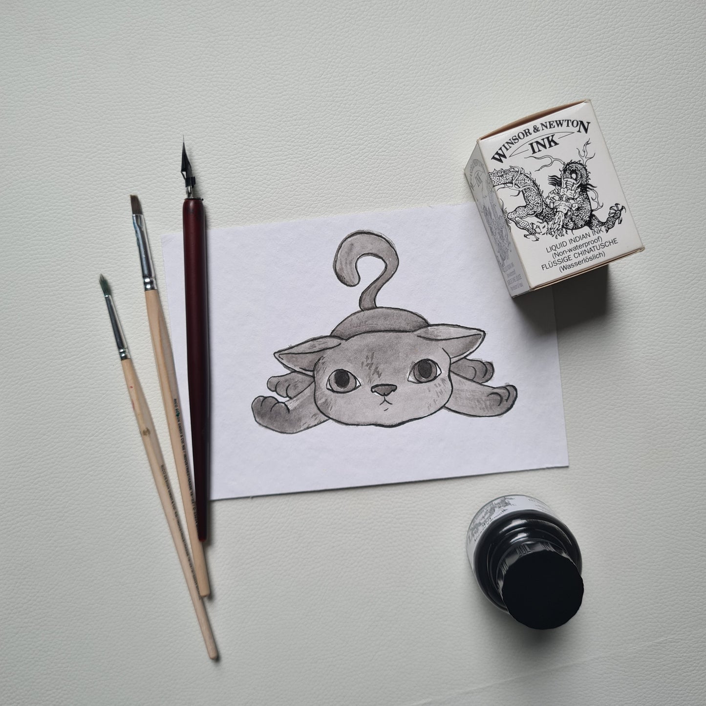 Original Ink Zeichnungen - upsi schupsi