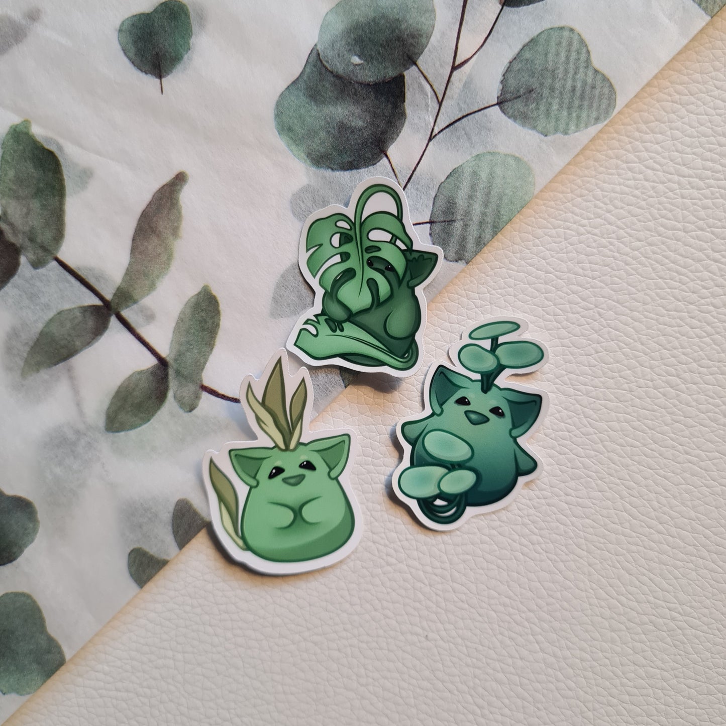 Bloob Katze Sticker - Ufo Pflanze