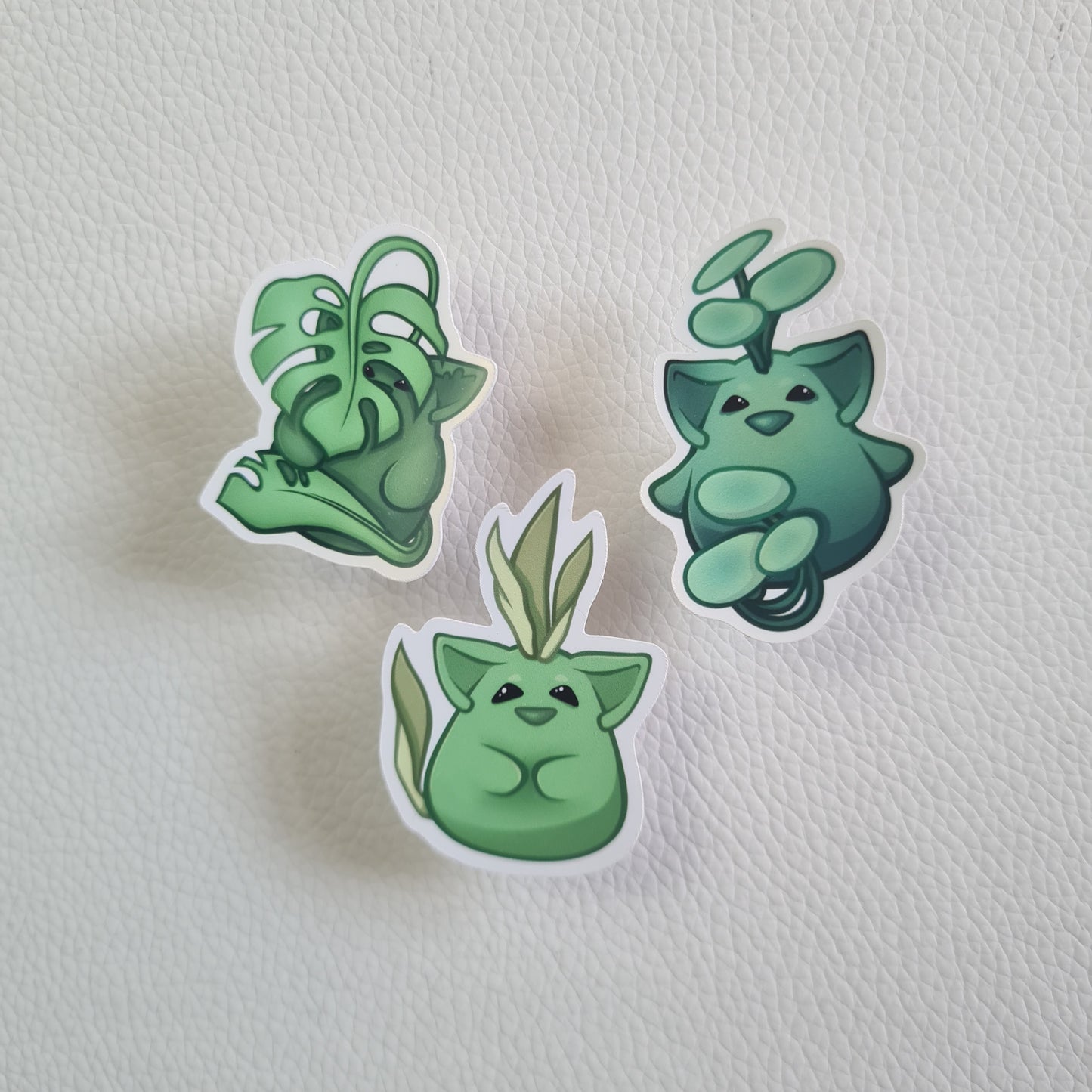 Sticker Paket - Pflanzen Bloob Katzen