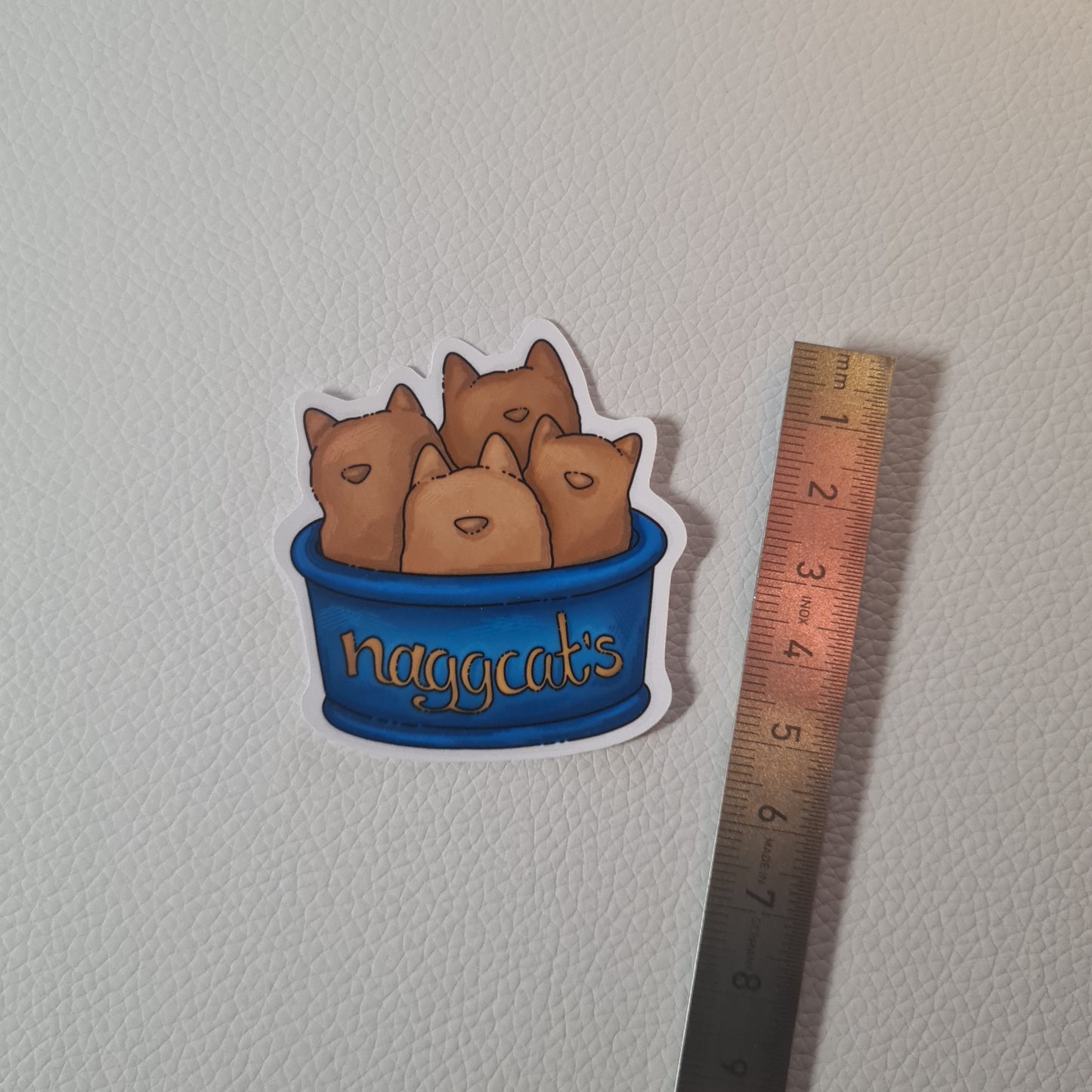 Sticker Paket - Fastfood Katzen