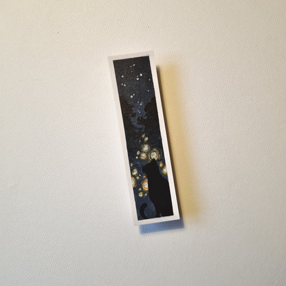 Lesezeichen Nacht-Katze