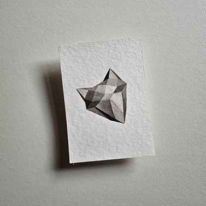 Original Ink Zeichnungen - Crystal Cat