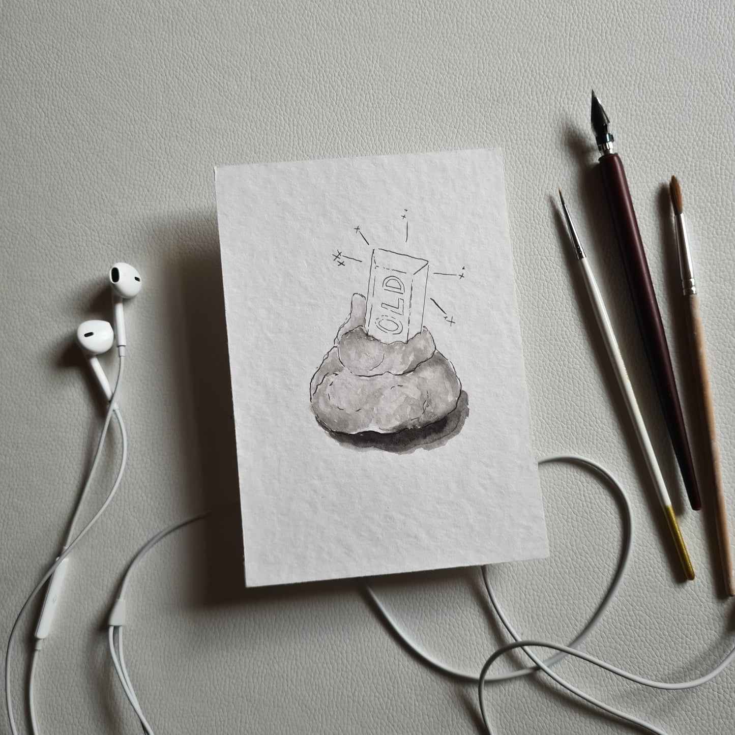 Original Ink Zeichnungen - RichShit