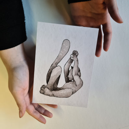 Kunstdruck - Freier Fall