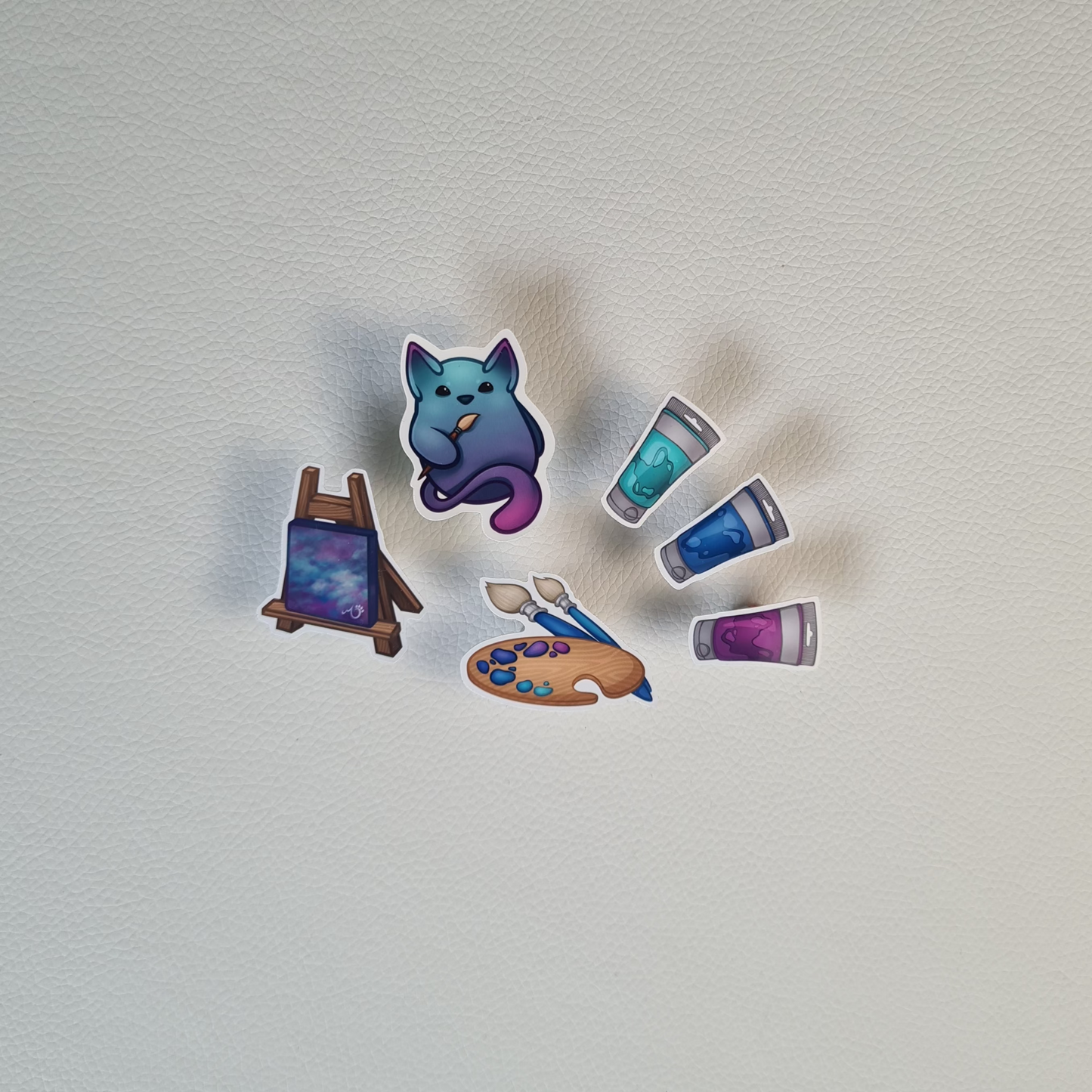 Sticker Paket - Kreativkatzen