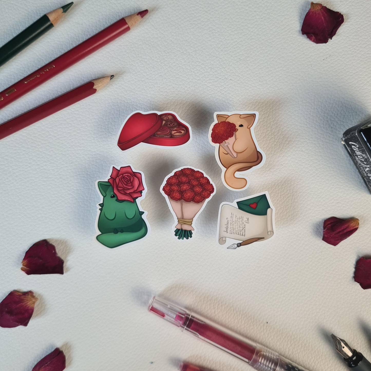 Sticker Paket - Liebe zum Aufkleben