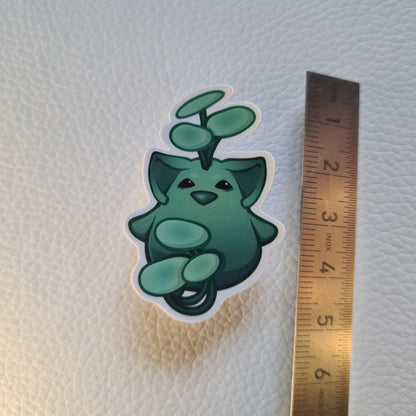 Bloob Katze Sticker -  Ufo Pflanze