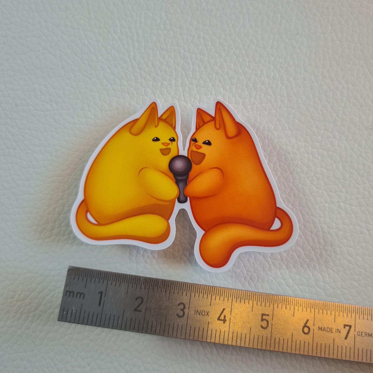 Bloob Katze Sticker - Purrfect Duet