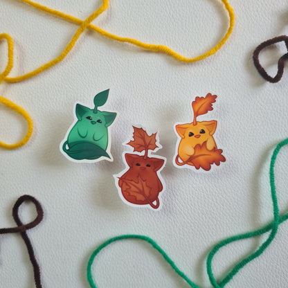 Sticker Paket - Blatt Bloob Katzen