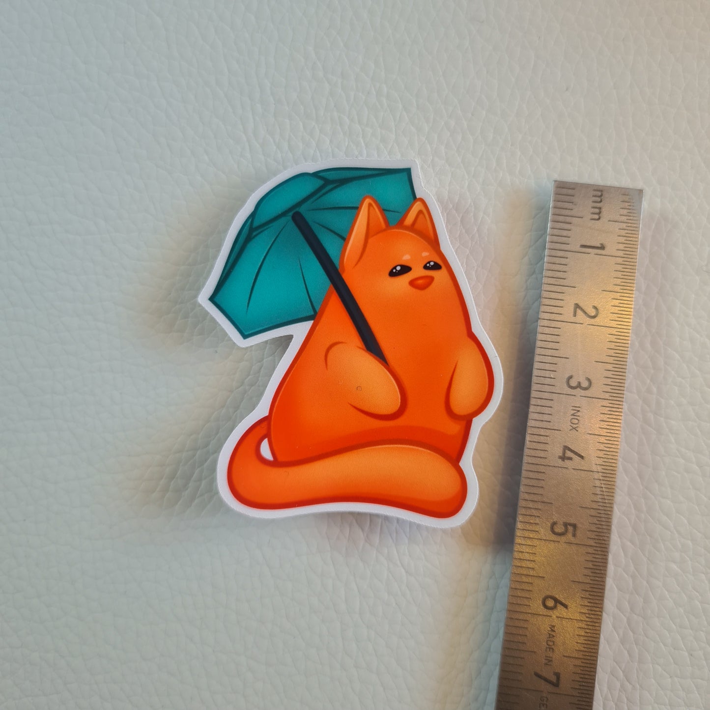 Bloob Katze Sticker -  Sommerregen